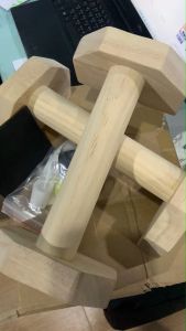 Push-Up Bars แท่นดันพื้น แบบไม้ ทนทาน ส่งในไทย