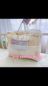Bộ nệm cho bé Tencel 60s Katina House vải bóng mượt mát lạnh gối gòn lông vũ êm ái