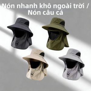 JIFANPAUL | Sun Protection Full Face and Neck Coverage Quick Dry Sun Bucket Hat