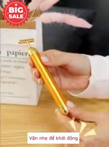 Máy massage mặt rung cầm tay mini Energy Beauty Bar