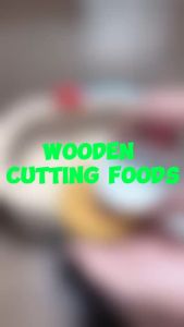 Hntob Wooden Pretend Play Cutting Fruits Vegetables Foods Kitchen Puzzle Education Toys Dessert