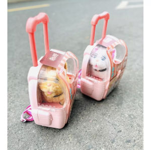 Balo Mèo Bông Dùng Pin Biết Đi Kêu Meo Meo Siêu Cute Có Quai Cầm Cho Bé