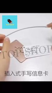 TOP SHOP 1pcs Travel Aluminium Plane Luggage Tags Suitcase Label Name Address ID Baggage Tags