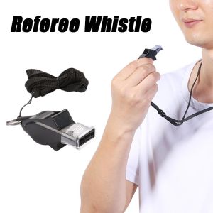120dB Referee Whistle Plastic Sports Whistles with Lanyard and Mouth Grip for Umpire Coaches Ultra-high Decibels