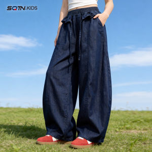 SQTN.KIDS | Quần Jeans Chân Rộng Cho Bé Gái
