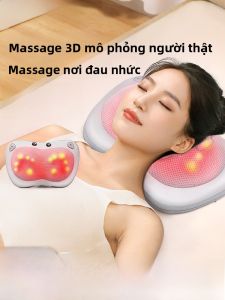 AUX | Gối mát xa cổ đa năng AUX AJA-12D-628 Gối lưng Gối đầu Thiết bị mát xa cơ thể toàn thân bằng điện áp dưới 36V