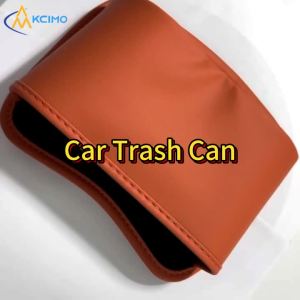 Durable Waterproof Mini Waste Bin Hanging Design Vehicle Garbage Holder Easy-Clean Multipurpose Storage Bucket