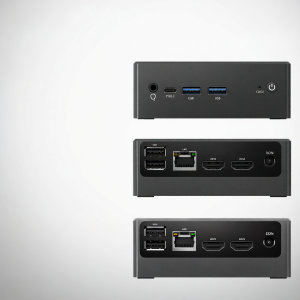 TexHoo | Mini PC Low Power Dual LAN Ports Soft Router Supports OpenClaw