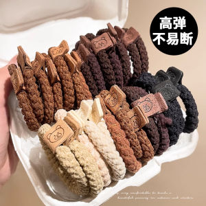 High Elasticity Hair Ties for Women Thickened Durable Hair Bands Adult Head Ropes Fashionable Hair Accessories for Everyday Use