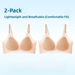 MiiOW | Cat Woman Seamless Underwear Young Womens Summer Thin Style Gathered Small Chest Breathable Cool Sensation Anti-Sagging Bra