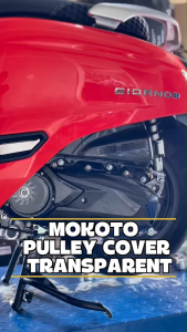 MOKOTO GIORNO 125 / CLICK 160 CVT PULLEY COVER / CRANKCASE PULLEY COVER FOR HONDA GIORNO125/CLICK160 MOTORCYCLE