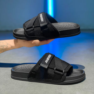 Casual Mens Sandals 2025 New Summer Sports Beach Slippers Anti-Slip Comfortable Wearing Outdoor Slippers Korean Style Flat Sandals