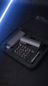 TASKTOOL 23PCS Cordless Electric Screwdriver Set 4NM Mini Power Drill Type-C Charging Household Repair Tool With LED Light And Storage Box