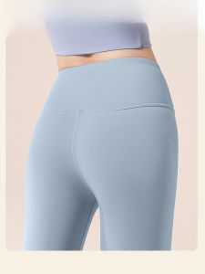 High-Waist Slimming Gym Leggings for Women Spring Autumn Lightweight Yoga Fitness Pants Quick Drying Hip Lift Workout Wear