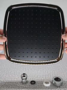 Shower Kepala Head Shower Pancuran Air Rumah Kotak Hitam DP-150