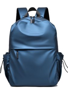 Waterproof Travel Laptop Backpack Mens College Hiking Big Capacity Polyester Dual Shoulder Strap Foldable Soft Bag