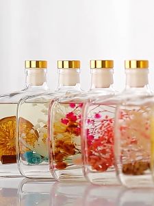 100ml Real Flower Fireless Aromatherapy Art Decoration Living Room Bedroom Hotel Air Freshener Bottle Diffuser Gifts