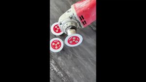 LOZLIN Vacuum Brazed Engraving Saw Carving Blade Removable M14 5/8-11 Flange Mini Grinding Disc Concrete Ceramic Tile Cutter