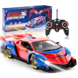 Đồ Chơi Điều Khiển Từ Xa RC Supercar Theo Chủ Đề Nhện 2.4GHz Bao Gồm Pin Có Thể Sạc Lại Món Quà Tốt Nhất Dành Cho Bé Trai Từ 3-12 Tuổi Trở Lên