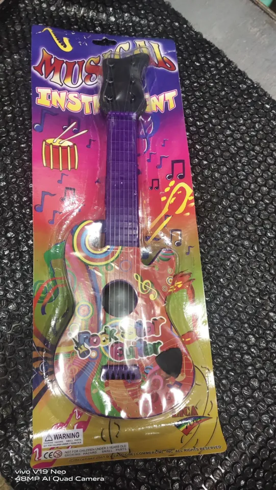 Acoustic Guitar Rock Band Music Guitar Toy Colorful Kids Guitar - Main Image