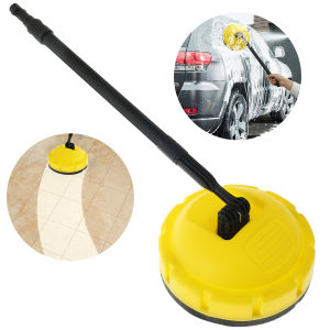 Pressure Washer Brush Power Washer Scrubber with Handle Rotary Surface Cleaner Multi-purpose Household Clean Tool for Car Floor