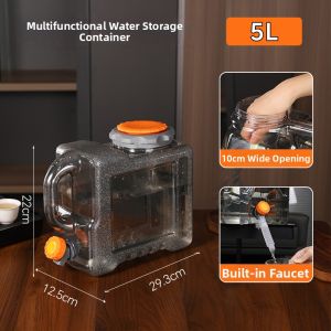 TAFUMAN | Portable Outdoor Home Thickened Tea Brewing Drinking Water Bucket