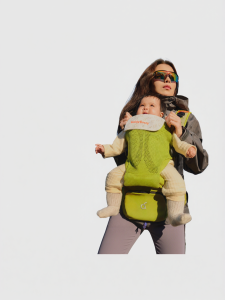 Buddy Buzzy | 2-in-1 3D Pro Light Breathable Infant Carrier & Waist Stool
