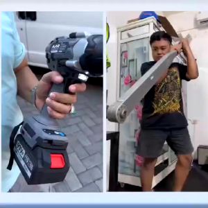 BOR IMPACT APR AP33PROMAX CVT 1850NM JUMBO ORIGINAL IMPACT WRENCH CORDLESS PEMBUKA BAUT MOBIL FULLSET