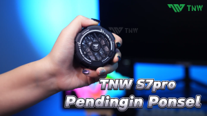 TNW S7Pro Fan Cooler Cooling Hp Gaming Radiator Pendingin Magnetic Dengan Penjepit RGB Light Fancooler Phone Coosler Untuk Live Streaming/Gaming