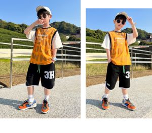 Sét Hip Hop / Bộ Đùi ngắn Hip Hop cá tính và năng động cho bé Trai Cam kết hàng đẹp như hình Size Từ 18-45kg