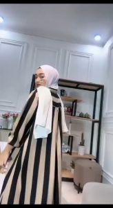 Gamis SALUR Lurik belah