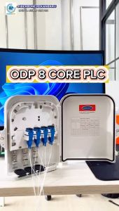 ODP 8 Core BOX PLC Kosongan / Lengkap Spliter FTTH Distribution