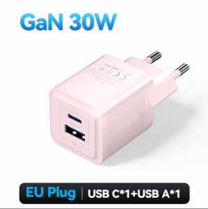 Vention GaN Charger Quick Charge 4.0 3.0 Type C 30W PD Charger for iPhone 17 16 Pro Max Fast Charger Xiaomi Laptop USB C Charger