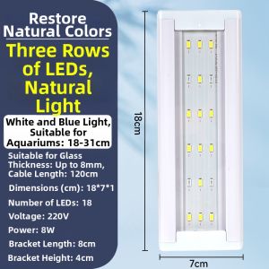 Naichong | Energy-saving Splash-proof LED Aquarium Light Stand