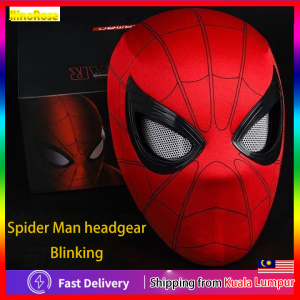 Spider Man Headgear with Blink Mask Cosplay costume Headgear Toy Spiderman mask Dija Ultraman Helmet Headgear