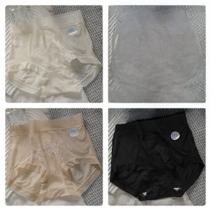 Large Size Embroidered Ice Silk Shorts mid High Waist Butt Covering Comfortable Breathable Spring Summer Pants for Women