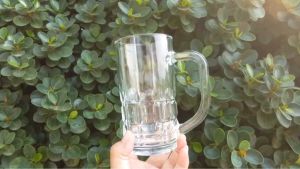 6 Pcs/Box 300ml Lucky Glass Thailand Glass Mug Juice Glass Teh Tarik Glass Coffee Glass Milo Glass Kopitiam Glass Beer Glass