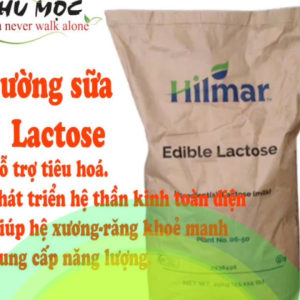Đường sữa Lactose Hilmar 100mesh 1kg (chiết lẻ từ pack 25kg)