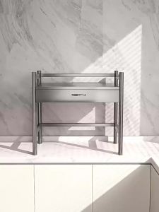Kitchen Appliance Storage Shelf Drawer