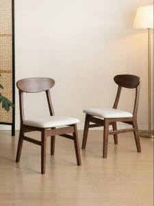 ZHUSHANXIA | Retro Soft Padded Dining Chair