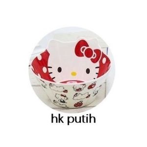 mangkuk melamin hello kitty & doraemon