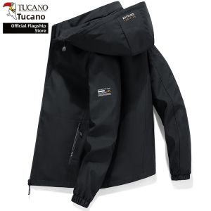 TUCANO | Spring Autumn New Detachable Hood Mens Casual Jacket
