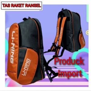 TAS RAKET RANSEL BADMINTON IMP BULUTANGKIS OLAHRAGA