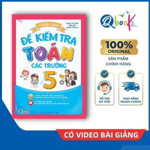 Sách - Tuyển chọn ĐKT - Toán 5 các trường (Qbooks)