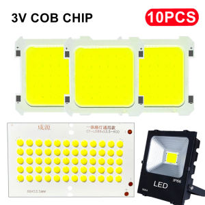 10PCS/lot Solar Light Source Chip 3V White Light LED COB 60 Light Beads Camping Light Integrated Chip Spotlight Bulb Accessories