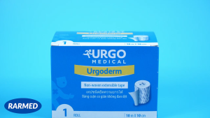 Cuộn băng cuộn co giãn Urgo Urgoderm size 10cm x 10m cố định gạc y cụ
