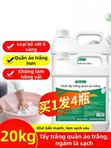 Chất Tẩy Mảng Bám & Vàng Ứng Dụng Cho Quần Áo Trắng