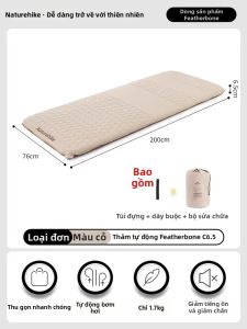 NatureHike | Đệm Dày Chống Thấm Hình Pho Mai Gấp Được