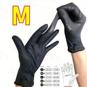 Disposable Gloves in Package Black Nitrile Gloves Home Kitchen Cooking Tools Tattoo Washing Car Household Cleaning Work Gloves