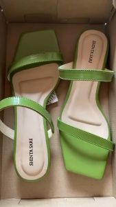 Sandal Selop Wanita Zelline & Sandal Heels Wanita 3cm